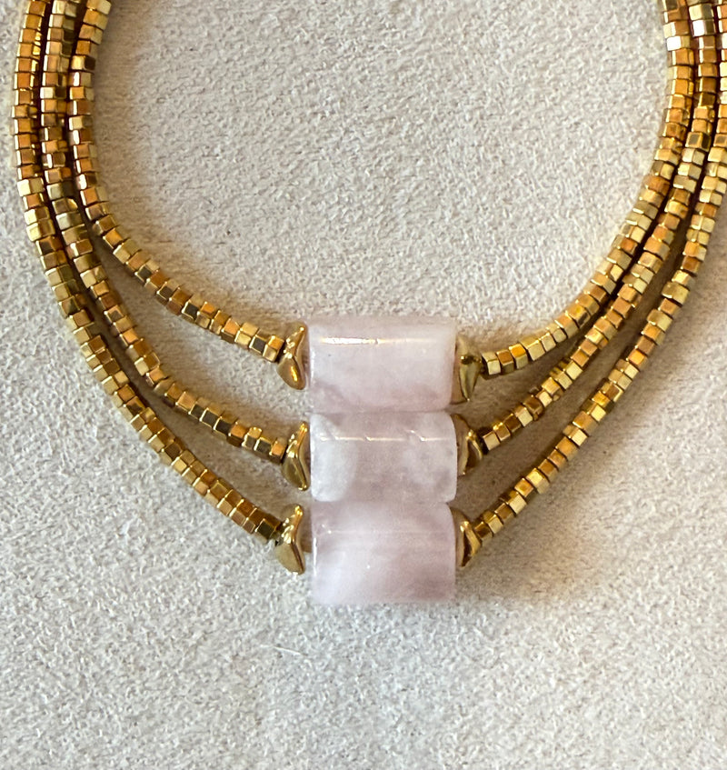 Brazalete cuarzo barrel