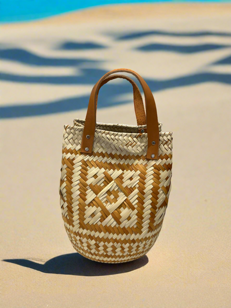 Bolsa Palma Bicolor Asa Corta