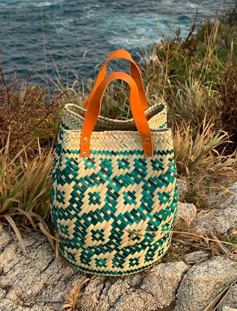 Bolsa Palma Bicolor Asa Corta