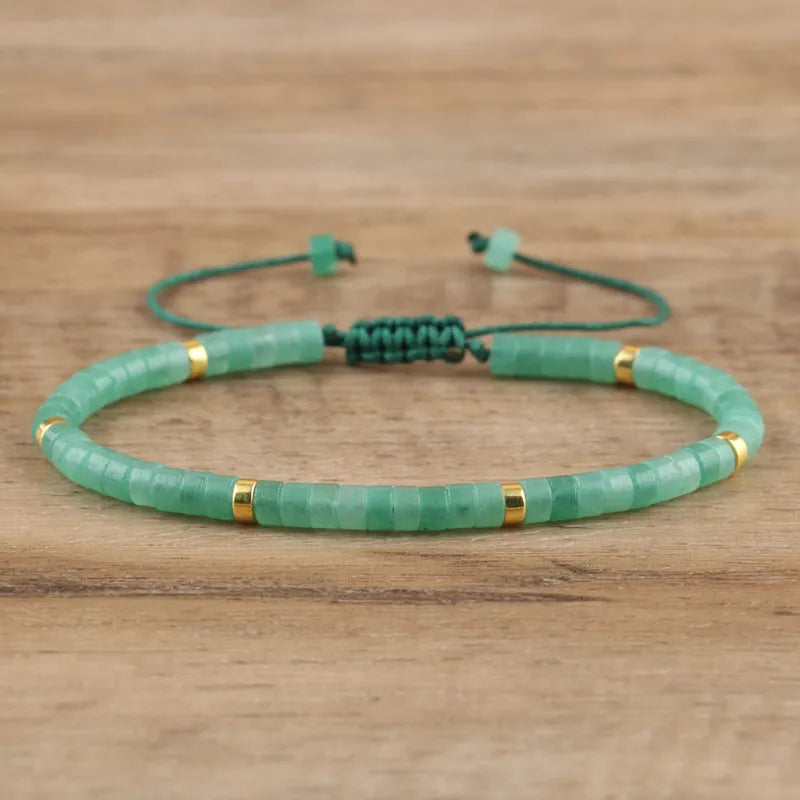 Brazalete Ajustable Piedras + Separador