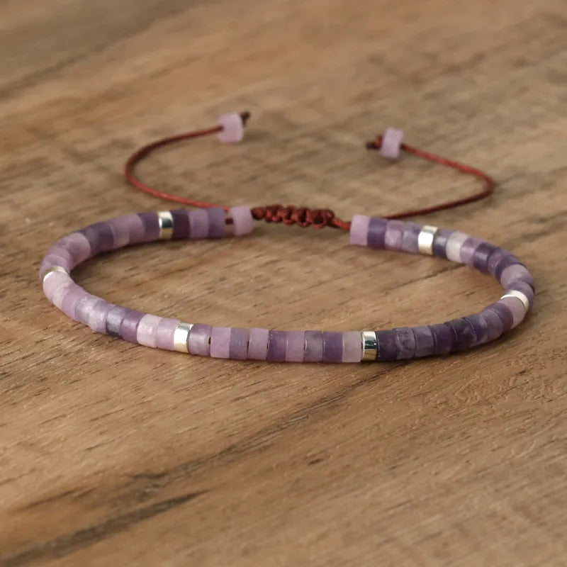 Brazalete Ajustable Piedras + Separador