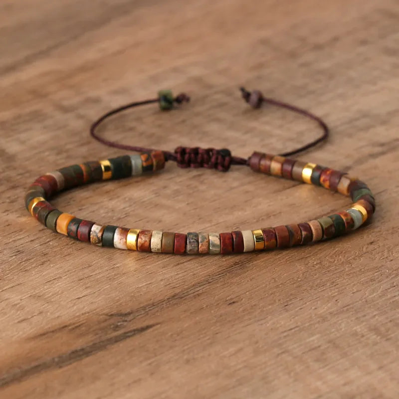 Brazalete Ajustable Piedras + Separador