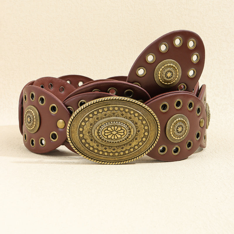 Cintos Boho Piel Oval