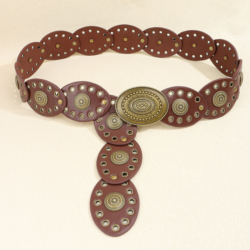 Cintos Boho Piel Oval