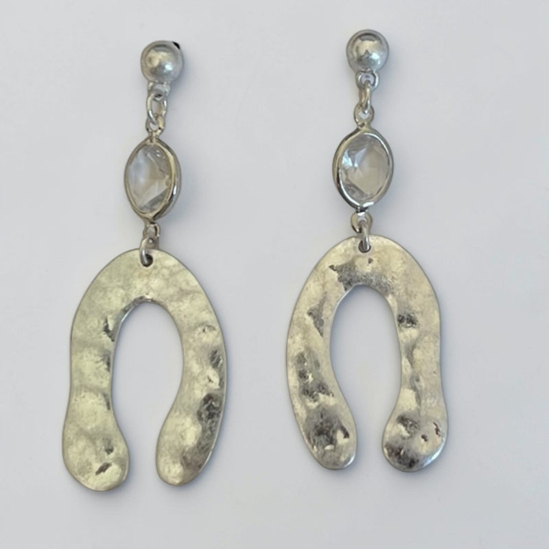 Pendientes Martillados Chapa