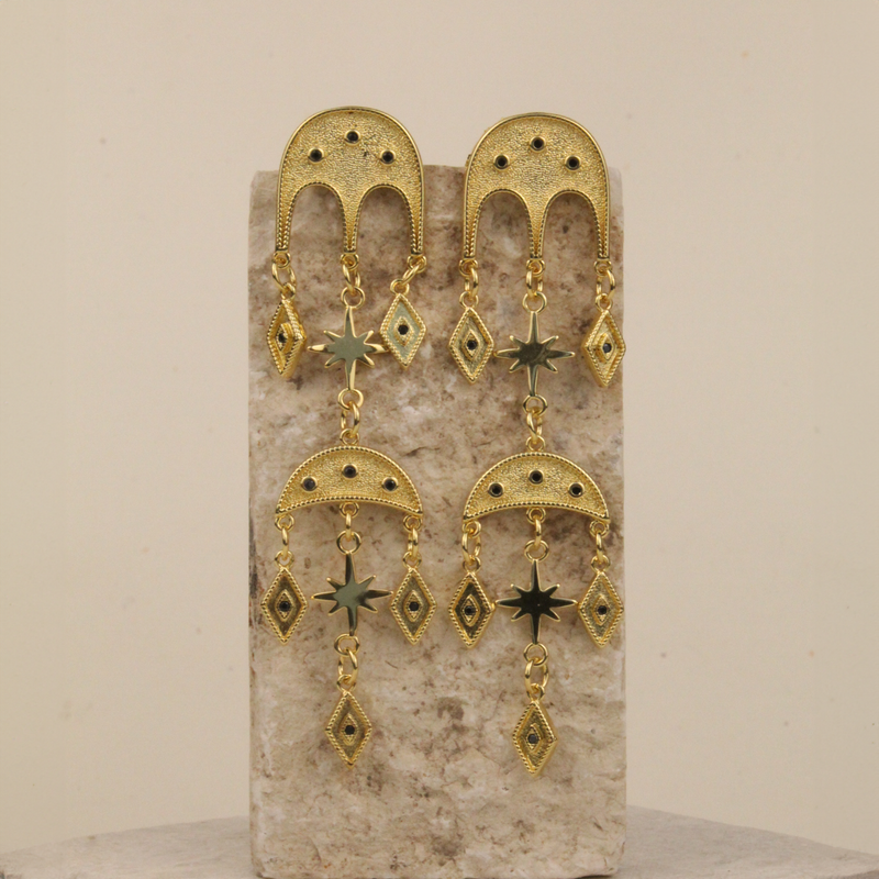 Aretes Cascada
