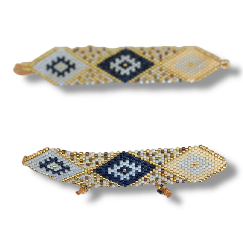 Brazalete Huichol Rombo M