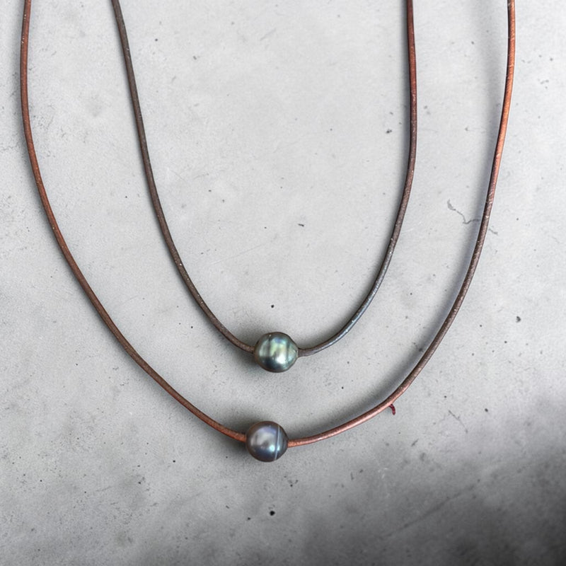 Collar Perla Negra