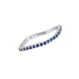 Churumbela Silver and Gold Plated Ring