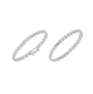 Anillo Plano y Soga