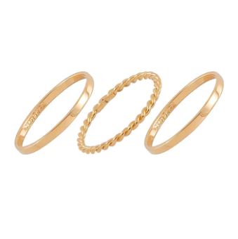 Anillo Plano y Soga