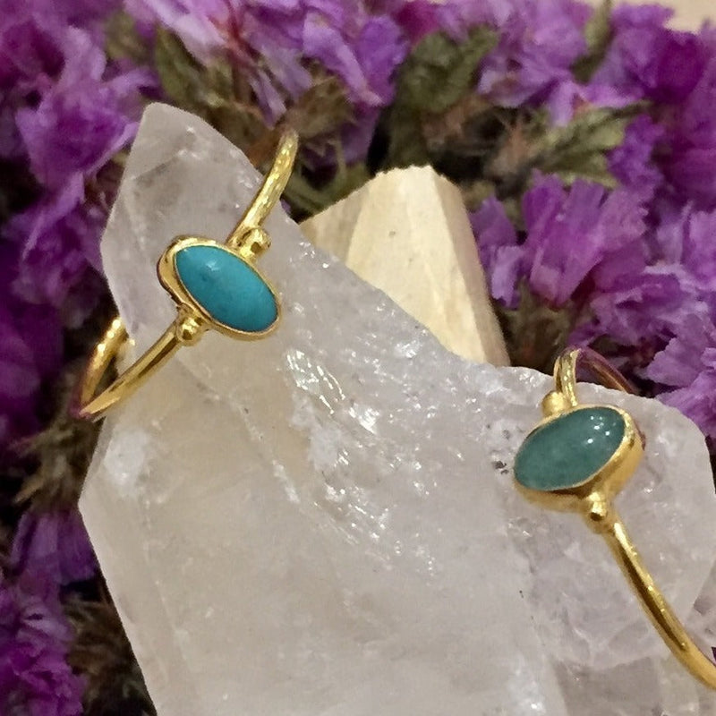 Adria Silver Stone Rings