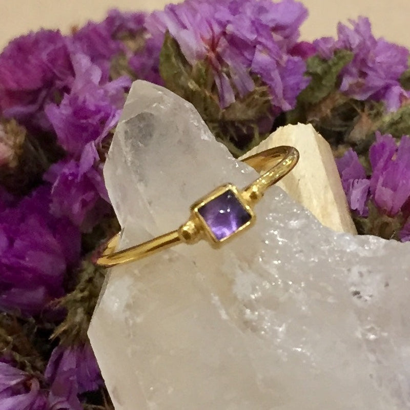 Anillos Adria Piedras Chapa