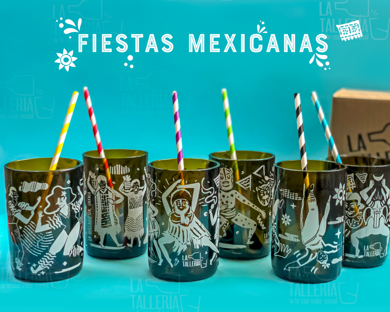Vasos Botellas Recicladas