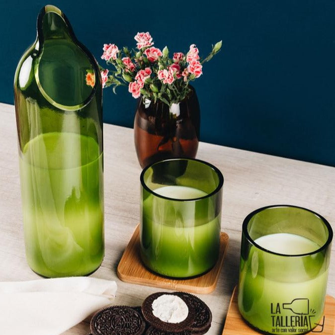 Vasos Botellas Recicladas